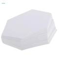 3x100 Pieces Hexagon Shape Paper Quilting Templates for Sewing Craft 7.9cm. 