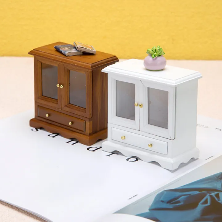 1/12%20Miniature%20Dollhouse%20Display%20Cupboard%20Doll%20House%20Cabinet%20Showcase%20Dollhouse%20Furniture%20Decoration%20Accessories%20-%20Image%203