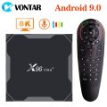 X96 MAX Plus 4GB 64GB 32GB Smart TV Box Android 9.0 Amlogic S905X3 Quad Core Wifi 4K TVBOX X96Max TV Set top box 2GB 16GB. 