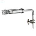 Bass Drum Cowbell Holder Metal Cowbell Clamp Parts Percussion Assembly Kits Accessory.