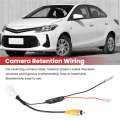 Car Reverse Camera Retention Wiring Harness Cable Plug Adapter.
