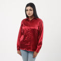 Fashionable Ladies Satin Shirt for women and girls. 
