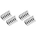24 Pcs Stainless Steel Tablecloth Clip,Non- Adjustable Table Cover Clamps Clip Table Cloth Holders for Party Picnic. 