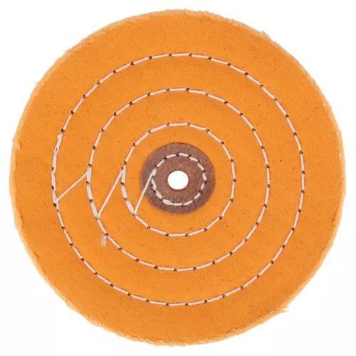 10 pices 4"Inch Cotton Buffing Wheel Polishing for Bench Grinder Tool 12 mm