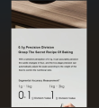 Xiaomi Mijia Electronic Kitchen Scale High Precision Digital Scale for Home Kitchen (KGJ001T).