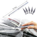 Happy Night Car Film Wrap Tools Kit Squeegee Set Vinyl Scraper Cutter for Vehicle Window Tint Wrapping Tools Vinyl Spatula Car Accessories. 