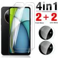 4 in 1 Camera Lens Screen Protector for Xiaomi Redmi A3x A3 4G Protect Glass Redmy Readmi RedmA3x RedmiA3 4G 2024 Tempered Glass.