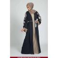 Two-Part Abaya Borka new collection 2021. Fashionable borka for women.