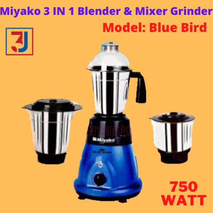 Miyako%203%20IN%201%20Blender%20&%20Mixer%20Grinder%20Blue%20Bird%20750%20Watt%20-%20Image%202