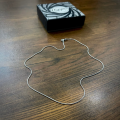 Stylish Men Stainless Steel Flat Snake Neck Chain.