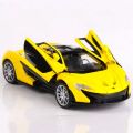 McLaren P1 Diecast Alloy Car 1:32 Vehicles Metal Car Model Car Sound Light Toys For Gift. 