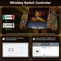 Movable grip dual motor design handheld 6-axis gyroscope h OLEDSwitchOOL RGBEBONCB joystick suitable for Nintendo/Switc game controller. 