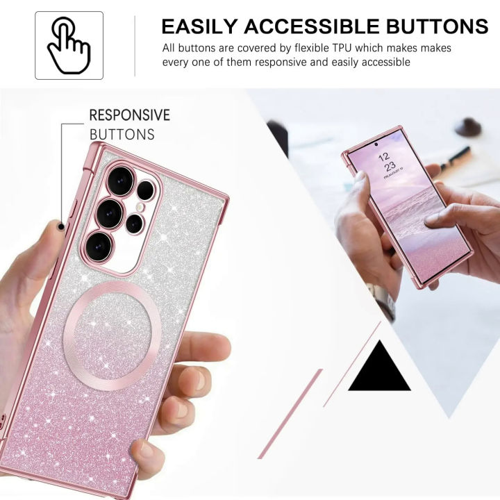 %E3%80%90Buried%20Buzie%E3%80%91ROCK%20Gradient%20Glitter%20Magnetic%20Case%20For%20Samsung%20Galaxy%20S24%20S23%20S22%20S21%20Ultra%20S20%20FE%20Wireless%20Charging%20Cover%20For%20Samsung%20S24%20Plus%20-%20Image%205