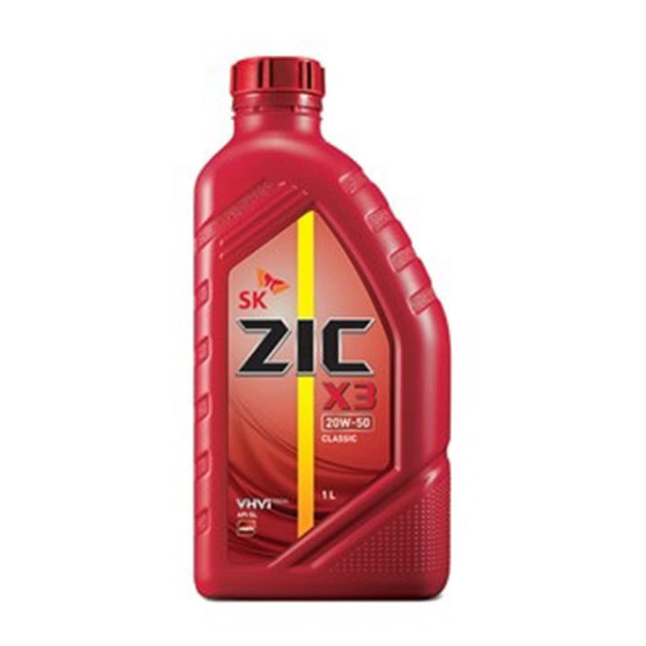 ZIC X3 (Classic) | 20W-50 (1L) | 100% Imported Motor Oil | Daraz.com.bd