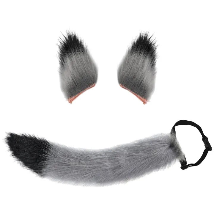 Fox%20Ears%20Tail%20Cosplay%20Props%20Set,%20Hair%20Clip%20Ears%20Adjustable%20Tail%20Size%20Imitation%20Fox%20Costumes%20for%20Carnival%20Costume%20Party%20Girls%20,%20Gray%20Black%20-%20Image%202