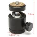 360 Swivel Ball Head 1/4" Screw Mount for DSLR Camera Tripod Ballhead Stand. 