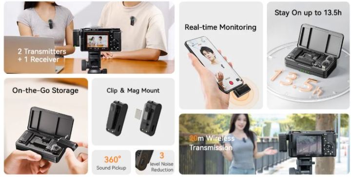 Ulanzi%20A100%20Wireless%20Lavalier%20Microphone%20-%20Image%205