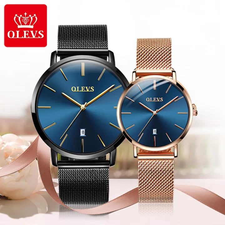 OLEVS%20Casual%20Luxury%20Couple%20Watches%20Fashion%20Magnet%20Quartz%20Waterproof%20Mesh%20Belt%20Watch%20for%20Couple%20-%205869%202Pic%20-%20Image%202