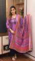 Multicolor Unstitched Cotton Screen Printed Three Pics For Women - 3 Pice Dress - 3 Pice Dress.