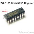 74LS165 8-bit Serial Shift Register-2pcs. 