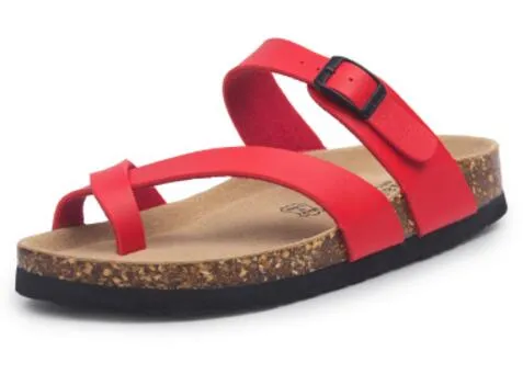 flower%20print%20cork%20sandals%20women%20clip%20toe%20slippers%20narrow%20band%20flip%20flops%20lovers%20platform%20sandals%20summer%20beach%20shoes%20size%2045%20c455%20-%20Image%203