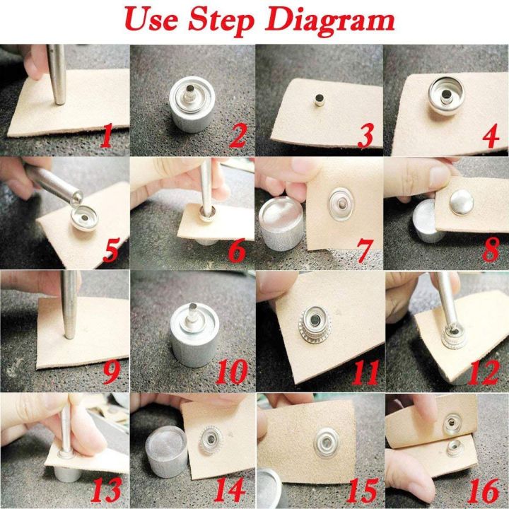 Solid%2072Pcs%2015MM%20Stainless%20Steel%20Fastener%20Snap%20Press%20Stud%20Button%20for%20Marine%20Boat%20Canvas%20with%20Punching%20Set%20Tool%20Kit%20Silver%20-%20Image%202