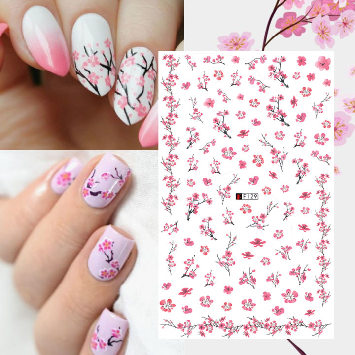 1pcs%20Sakura%20Nail%20Art%20Decals%20Stickers%203D%20Cherry%20Blossom%20Flower%20Transfer%20Foils%20Summer%20DIY%20Sliders%20Manicure%20Decorations%20TRF091-F669%20-%20Image%202