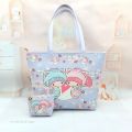 Sanrio Hello Kitty Bags Luxury Handbag With Purse Women Fashion Casual Cartoon Tote Bag Y2k Female Large Capacity Shoulder Bag.