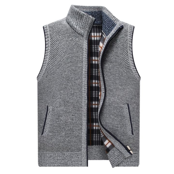 Men's%20Winter%20Thick%20Fleece%20Sweater%20Vests%20Knitted%20Cardigan%20Sleeveless%20Waistcoat%20Male%20Casual%20Sweater%20Vest%20for%20Men%20Clothes%20-%20Image%203