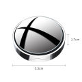 2Pcs Suction Cup Car Blind Spot Rear View Mirror Adjustable 360 Degree Wide Angle Small Round Mirror Waterproof Car Reverse Auxiliary Rearview Convex Mirror. 