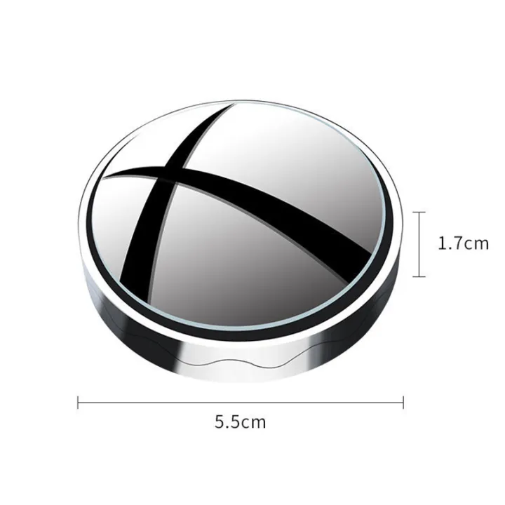 2Pcs%20Suction%20Cup%20Car%20Blind%20Spot%20Rear%20View%20Mirror%20Adjustable%20360%20Degree%20Wide%20Angle%20Small%20Round%20Mirror%20Waterproof%20Car%20Reverse%20Auxiliary%20Rearview%20Convex%20Mirror%20-%20Image%208