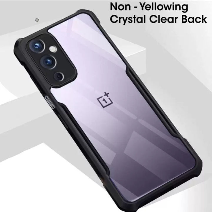 OnePlus%209%20Transparent%20Black%20Grip%20Back%20Cover%20Shockproof%20Protective%20Case%20-%20Image%206