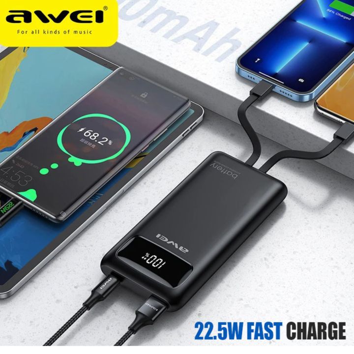 Awei%20P168K%2022.5W%20Fast%20Charging%20Power%20Bank%20with%20LCD%20Display%20and%2010000mAh%20Capacity%20%E2%80%93%20Color%20family:%20Black%20&%20White%20-%20Image%204