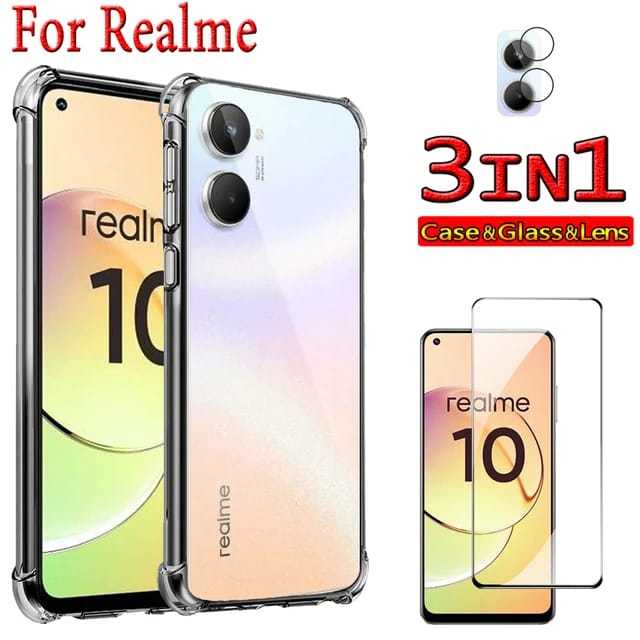 For%20Realme%2010%20Bumper%20Transparent%20Case%20Back%20Cover%20+%20Screen%20Protector%20+%20Camera%20Protector%203IN1%20Combo%20Pack%20-%20Image%202