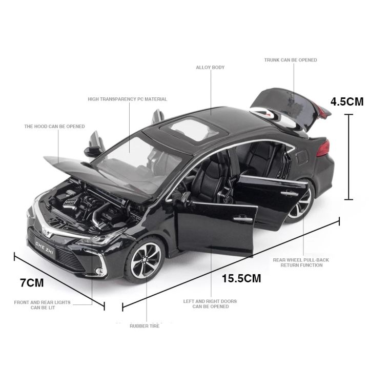 1:32%20Toyota%20Corolla%20Hybrid%20Alloy%20Car%20Diecasts%20Toy%20Vehicles%20Car%20Model%20Sound%20and%20light%20Pull%20back%20Car%20Toys%20For%20Kids%20Gifts%20-%20Image%202