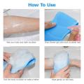Silicone Bath Body Brush, Exfoliating Long Silicone Body Back Scrubber Double Side Body Brush Back Washer for Deep Cleaning Bath Towel Brush.