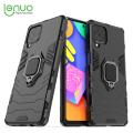Lenuo Phone Case for Samsung Galaxy F62 / M62 Silicone PC Metal Ring Holder Cover. 