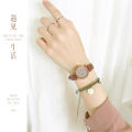 Girls watch small and delicate temperament thin belt belt classic retro waterproof simple girl korean high school students. 
