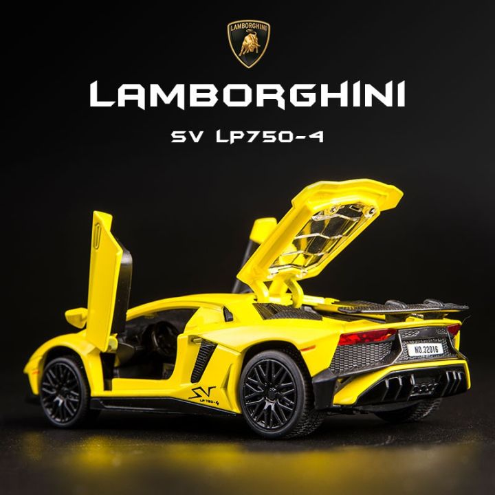1:32%20Lamborghini%20Aventador%20SV%20LP750-4%20Diecast%20Metal%20Super%20Toy%20Car%20-%20Image%202
