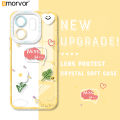 AMORVOR for Infinix Smart 9 Hot 50i Back Cover Simple Beautiful Flower Crystal Phone Cover Camera Protection Transparent TPU Soft Case. 