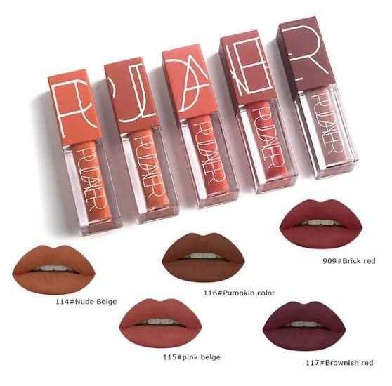 Pudaier%205pcs%20Waterproof%20Long%20Lasting%20Matte%20Liquid%20Lipstick%20Matte%20lipstick%20Gloss%20set%20lipstick%20set%20-%20Image%203
