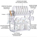 3 Layer High Quality Kitchen Dish Rack. 