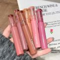 Waterproof Mirror Jelly Lip Glaze Water-light Lip Gloss Long Lasting Moisturising Glossy Red Tint Lips Makeup Cosmetics. 