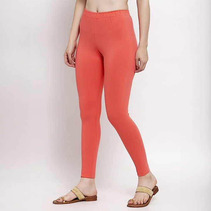 Cotton Spandex Ties Pant for Girls and Ladies – Comfortable Leggings, One Size, Stretchy Fit