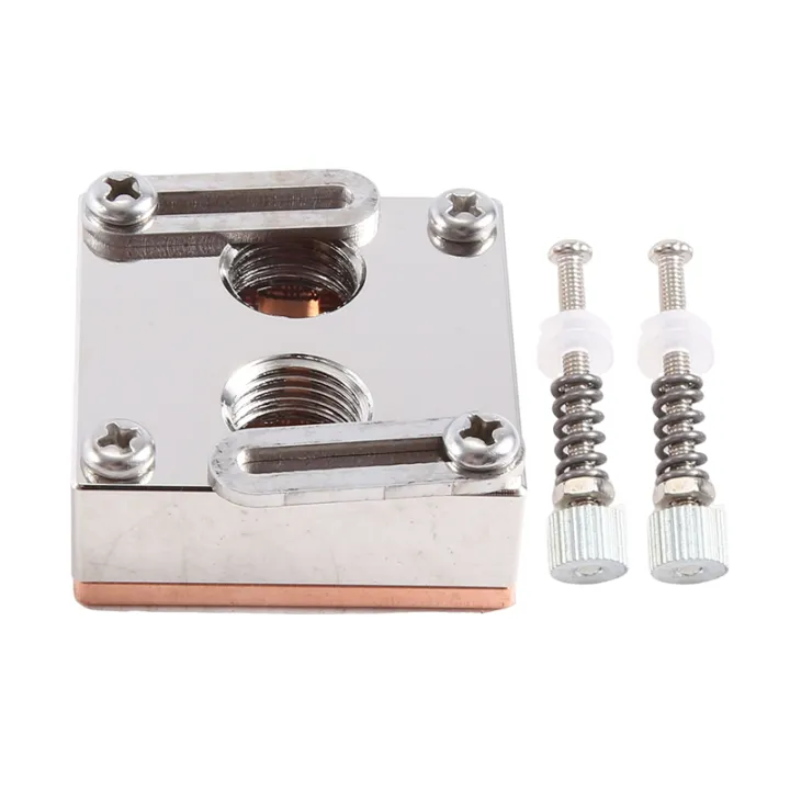 Metal Front Hole CPU Water Cooling Block Cooler South Bridge ...