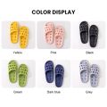2023 Summer Women Slippers Bath Leaky Platform Non-Slip Home Hole Flip Flops Beach Sandals Ladies Leaky Slides Indoor Outdoor.
