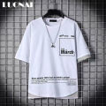 Idopy Korean Fashion Men`s Street Style Lace Punk Gothic Pullover Designer Steampunk Hem  Hop Sweatshirts Shirts Tees. 