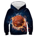Hoodies 3D print basketball sweatshirts Boys Girls hooded sweatshirts Kids Fashion Street Harajuku pullovers tracksuits coat.