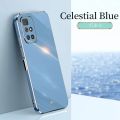 Fashions High Quality Casing for Xiaomi Redmi 10 Solid Color Straight Edge 6D Plating Phone Case Soft Cover.