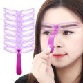 8pc/lot Eyebrow Stencil Reusable Eyebrow Shaper Brow Stamp Template Eyebrows Shape Set Eye Brow Makeup Tools and Accessories. 